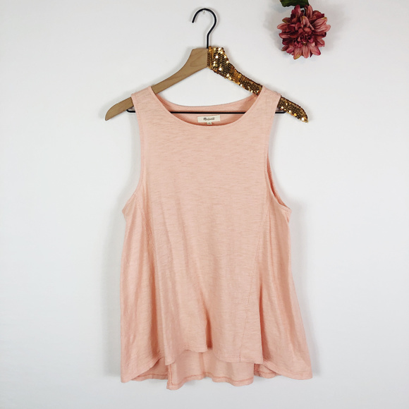 Madewell Tops - [MADEWELL] Basic Paneled Tank Top